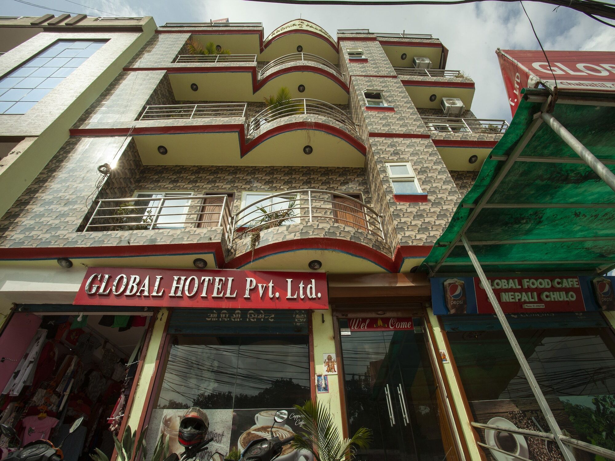 Oyo 195 Global Hotel And Resort Katmandu Kültér fotó